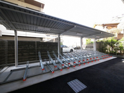 【その他共用部分】 | エスリード新北野アーデル | 駐輪場です