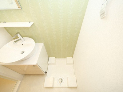 【設備】 | エスリード新北野アーデル | 洗濯機置き場です