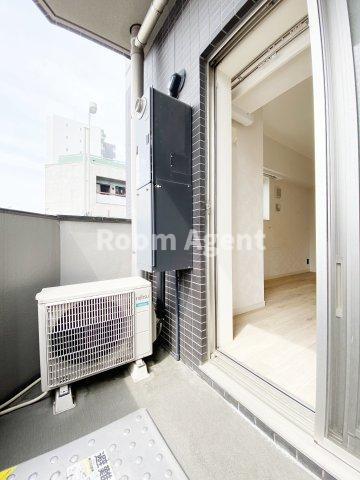 グランドゥール瑞穂通のバルコニー