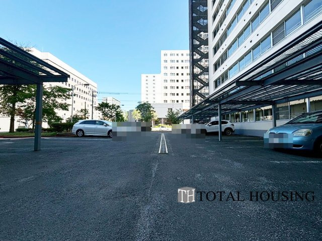 【駐車場】 | 朝日プラザ一条橋 | 平面駐車場です。