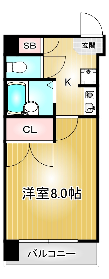 グリンハイツ|名古屋市の賃貸ならMy賃貸の間取り|グリンハイツ