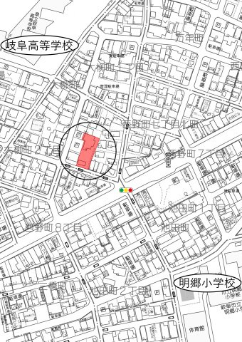 土地　大柳町2丁目の地図