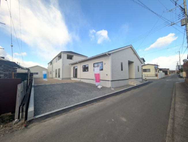 【前面道路含む現地写真】 | クレイドルガーデン高崎市箕郷町白川第2ー⑥