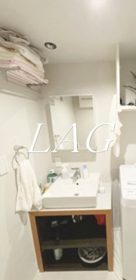 【洗面所】 | ＦＡＢＲＩＣ大森町 | 独立洗面台（モデルルーム）です。