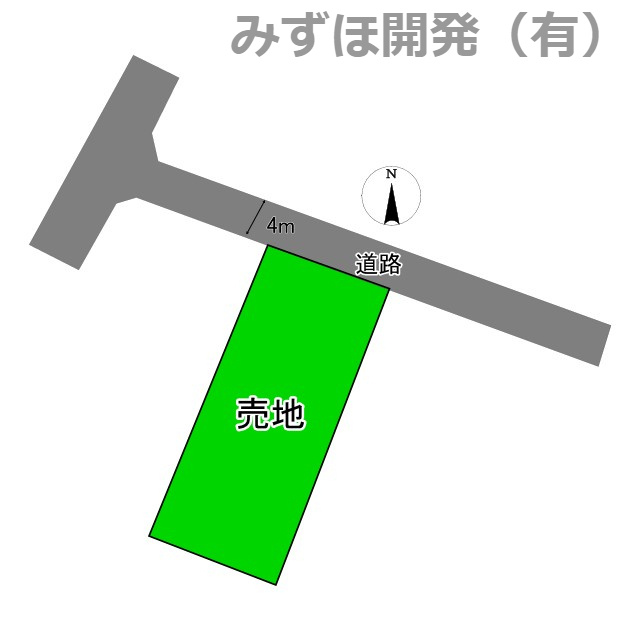 山形市銅町一丁目3-11の土地図