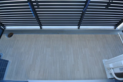 【バルコニー】 | プレサンス天神橋筋六丁目ヴォワール | 暖かな日差しのふりそそぐバルコニー