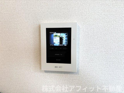 【セキュリティ】 | コーポ藤原Ⅵ | TV付インターホン