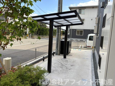 【その他共用部分】 | コーポ藤原Ⅵ | 屋根付き駐輪場