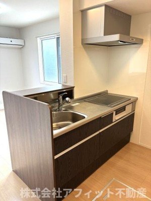 【キッチン】 | コーポ藤原Ⅵ | カウンターキッチン