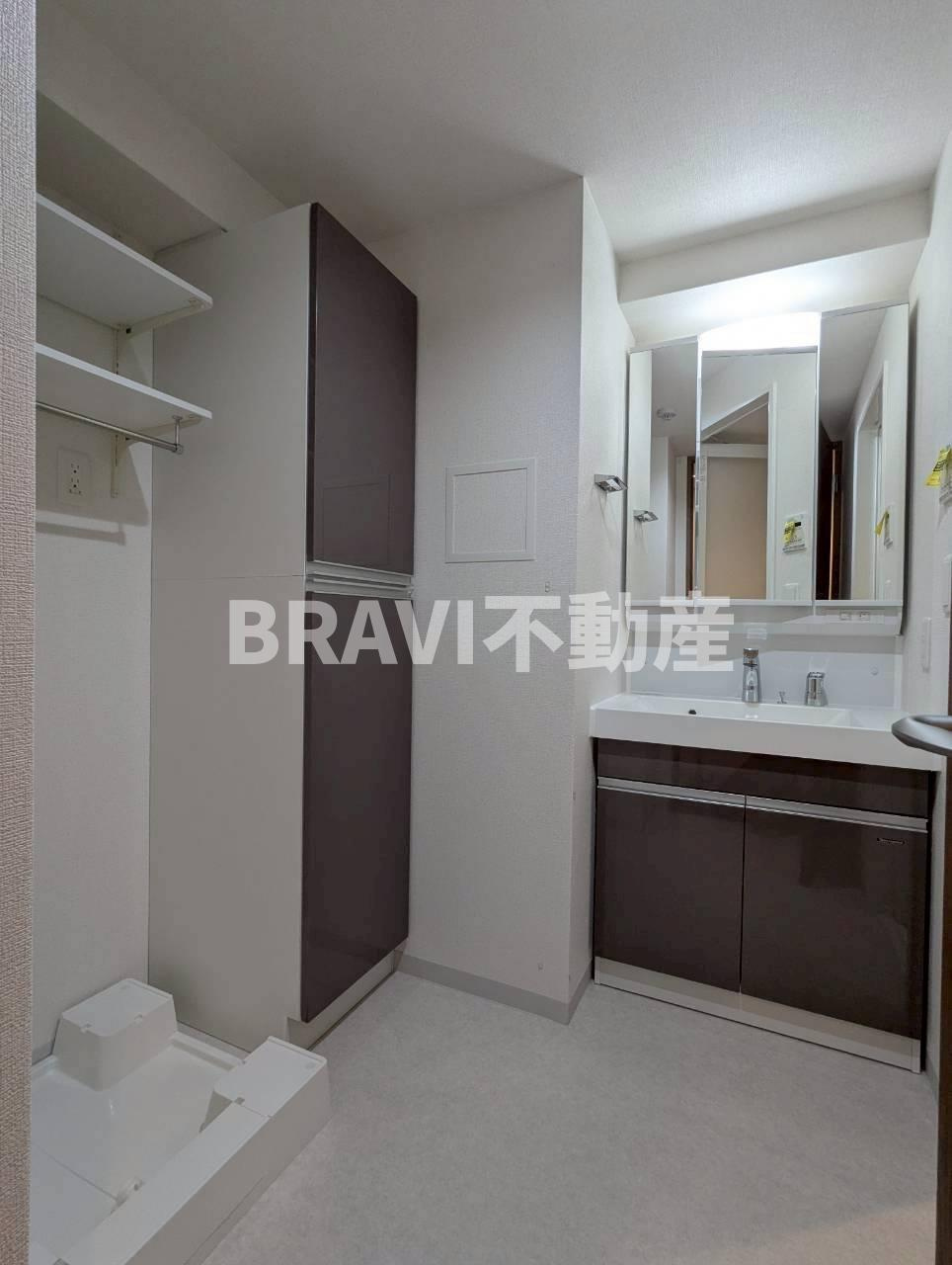 LAZO内久宝寺の洗面所