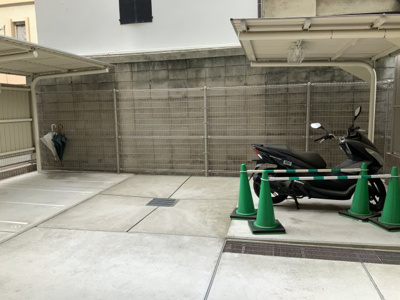 【その他】 | アーバネックス北堀江ll | 敷地内には便利なバイク置場があります！