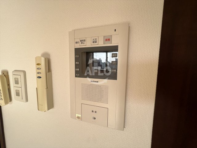 プレジオ都島のセキュリティ|プレジオ都島　モニター付きインターホン