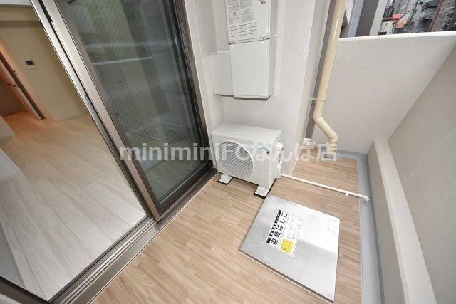 ドゥーエ天満橋のバルコニー