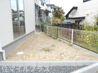 【庭】 | 郡山市安積町南長久保1丁目新築一戸建て3棟 | お庭です