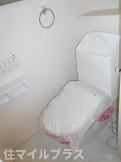 【トイレ】 | 郡山市安積町南長久保1丁目新築一戸建て3棟 | トイレです