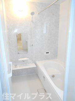 【浴室】 | 郡山市安積町南長久保1丁目新築一戸建て3棟 | 日々の疲れを癒すお風呂付です