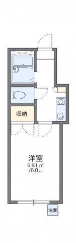 【間取り】 | レオパレス沖野上Ｐａｒｔ２