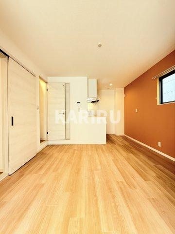 京橋オリエンタルキューブの居間・リビング