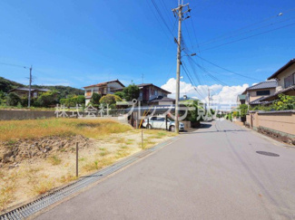 【その他】 | 生駒市あすか野南３丁目の新築一戸建 全２区画 | 現地写真（建物の建築工事を開始する前に撮影したものです）※現地に係員は常駐しておりません。