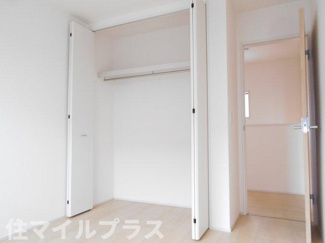 【洋室】 | 郡山市安積町南長久保1丁目新築一戸建て3棟 | 個人の部屋や寝室として使える洋室です