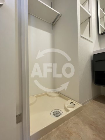 セレニテ難波グランデノールの洗面所|セレニテ難波グランデノール　洗濯機置き場