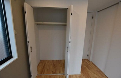 【収納】 | テラスハウス大和町 | クローゼット完備。