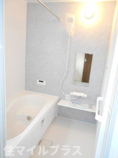 【浴室】 | 郡山市安積町南長久保1丁目新築一戸建て3棟 | ゆったり過ごせるお風呂です