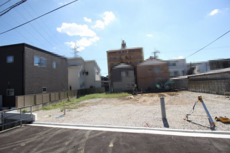 愛宕町３丁目　建築条件付　売土地の土地図|土地面積　156.77㎡　（約47.42坪）