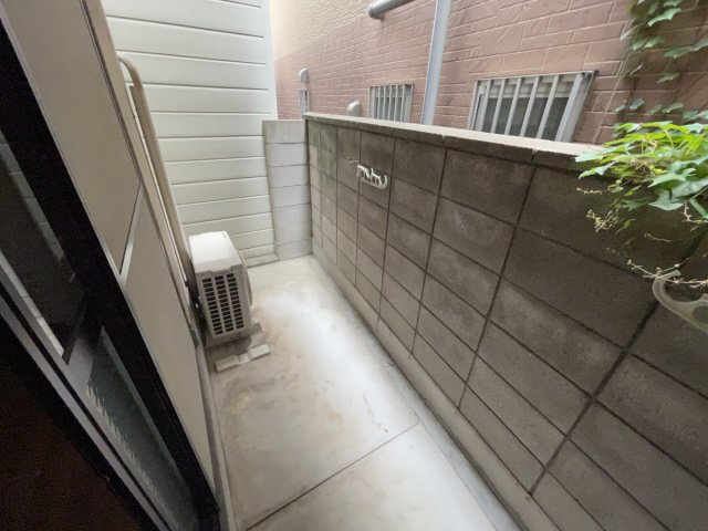 マンションソアーベのバルコニー