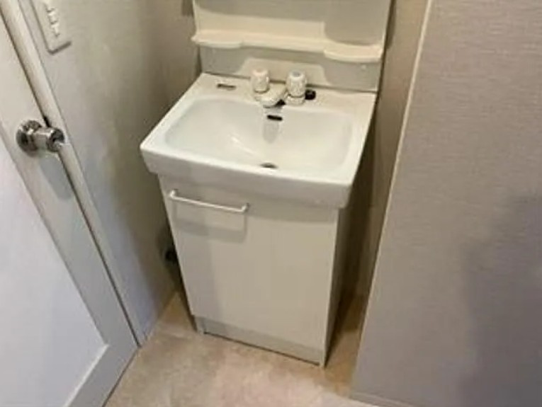 パペーテ桜橋の独立洗面台