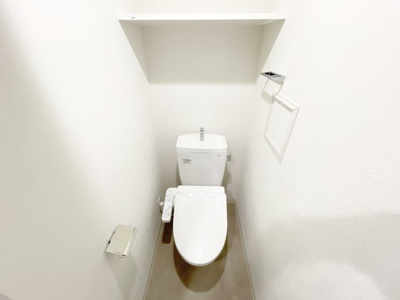 【トイレ】 | プレサンス新深江ディレット | コンパクトで使いやすいトイレです
