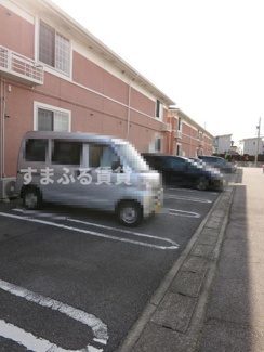 【駐車場】 | サンリット　タウンD　西尾市平坂町