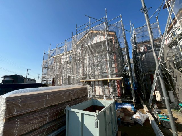 小山市城西　２期の外観|〇２号棟〇
陽当り良好！ぜひ、現地にてご体感ください♪
※2025年10月撮影