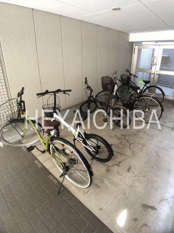 シナノレジデンスのその他共用部分|駐輪場
