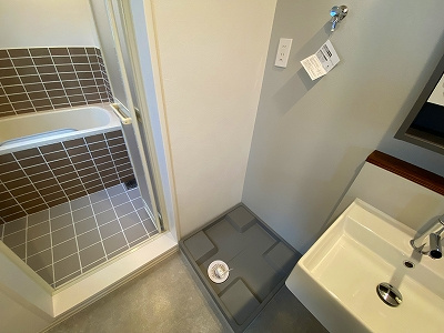 北新宿サマリアマンションの洗面所