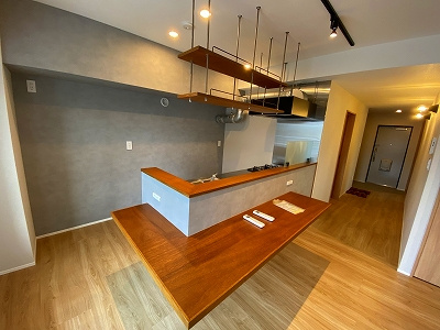 北新宿サマリアマンションのキッチン