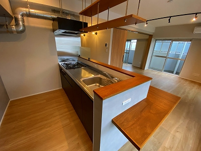 北新宿サマリアマンションのキッチン