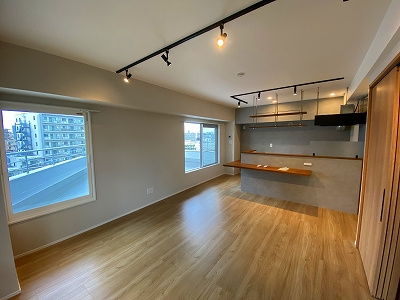 北新宿サマリアマンションの居間・リビング