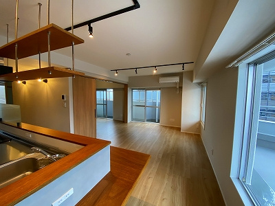 北新宿サマリアマンションのキッチン