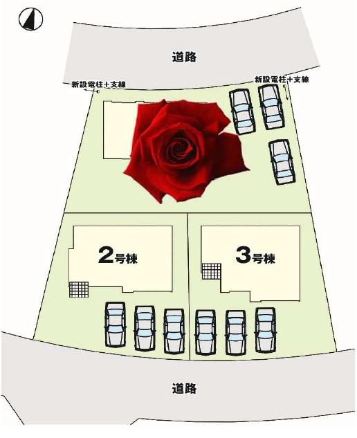小山市城西　２期の区画図|区画図
