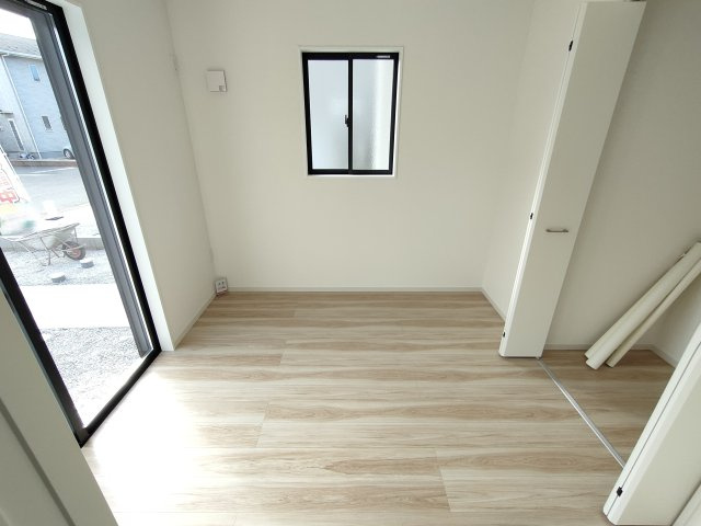 小山市城西　２期の外観|建築中の様子が見られるのも今だけ！ぜひ、お気軽にお問い合わせください♪
※2025年10月撮影