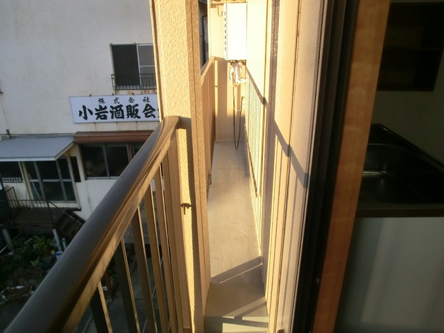 カーサ山本のバルコニー|バルコニースペース。