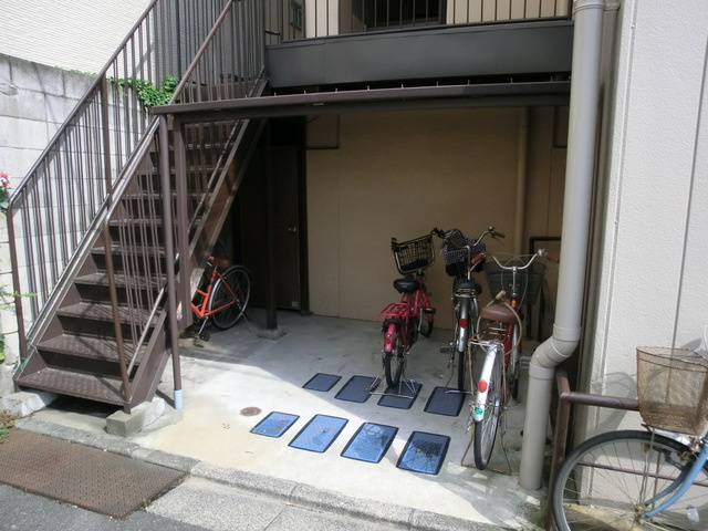カーサ山本のその他共用部分|自転車置けます。