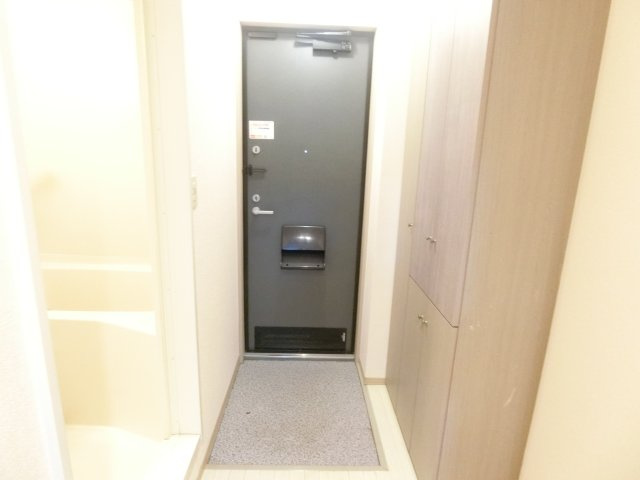 グリーンハイツ（曲本）の玄関