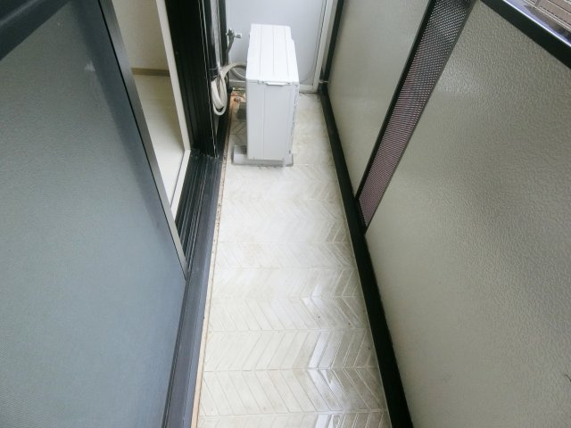 グリーンハイツ（曲本）のバルコニー