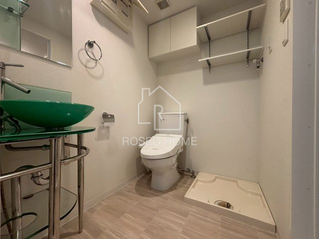 ミュプレ北浜EAST(旧名称　SEST北浜)の洗面所