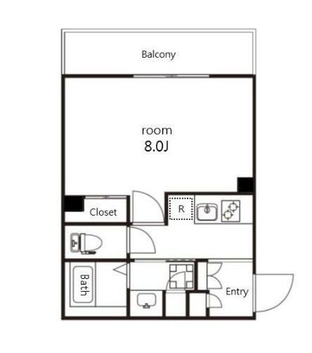 ルネサンスコート上北沢Frontの間取り