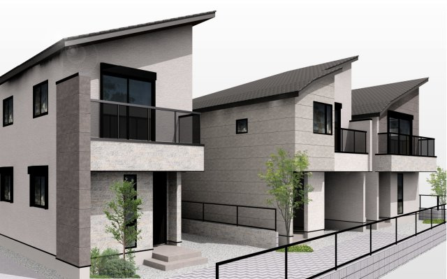 練馬区富士見台１丁目新築戸建の外観|外観パース