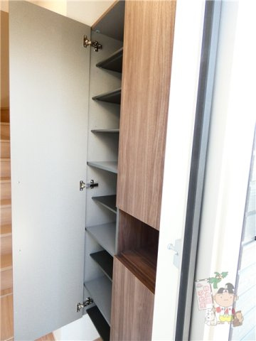 セレストブルーの収納