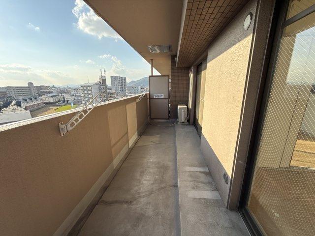 朝日プラザ姫路城南サバーブのバルコニー